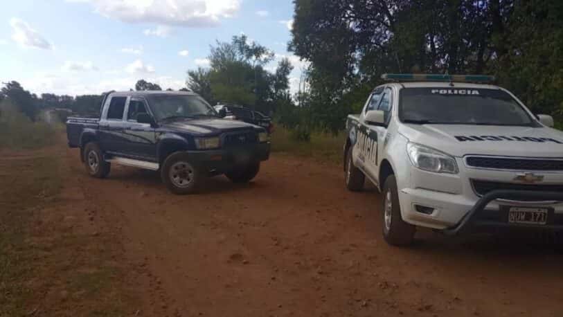 Recuperaron una camioneta tras una persecución en Garuhapé
