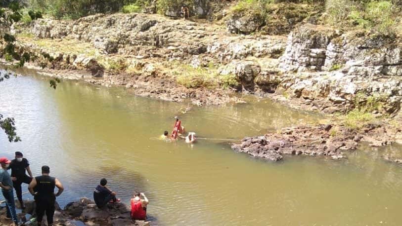 Un adolescente se ahogó en el Salto Tabay