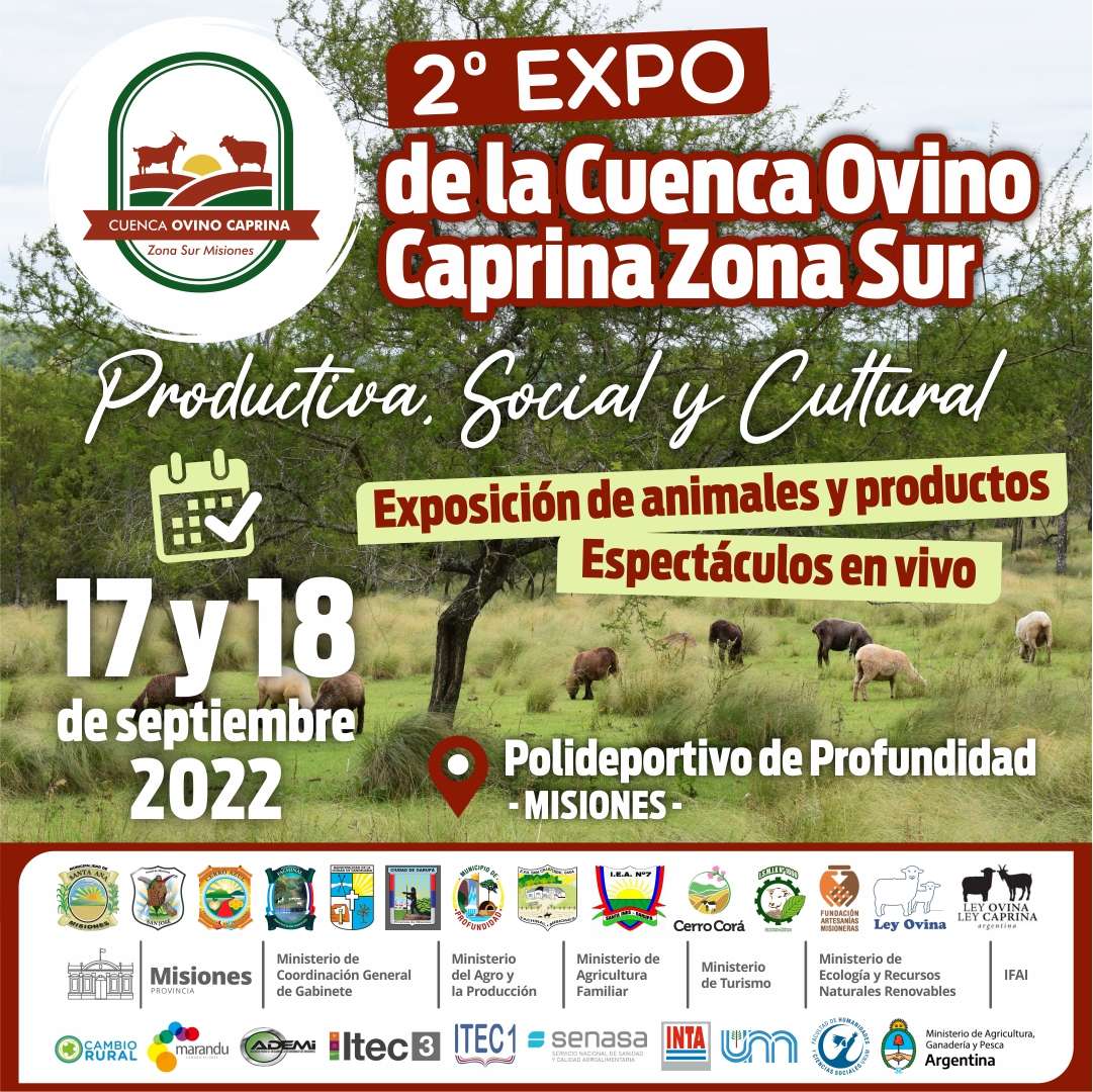 2° Expo de la Cuenca Ovino Caprina de Misiones