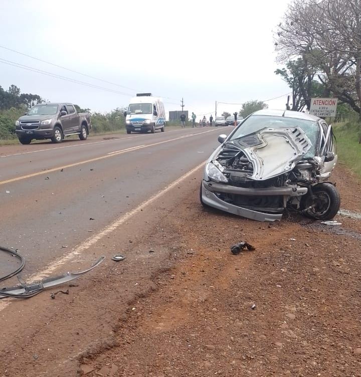 Jardín América: Un hombre perdió la vida en un accidente