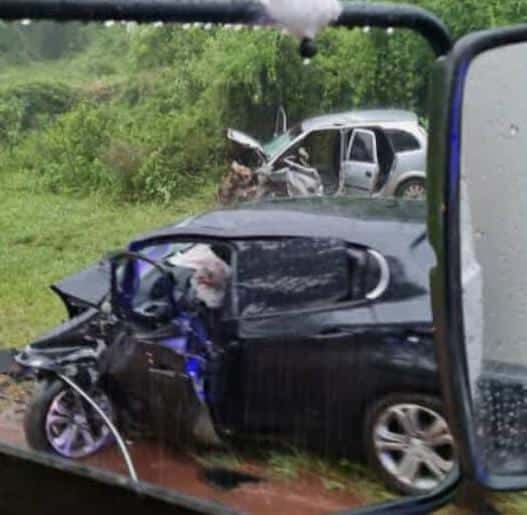 Eldorado: Accidente sobre Ruta 12