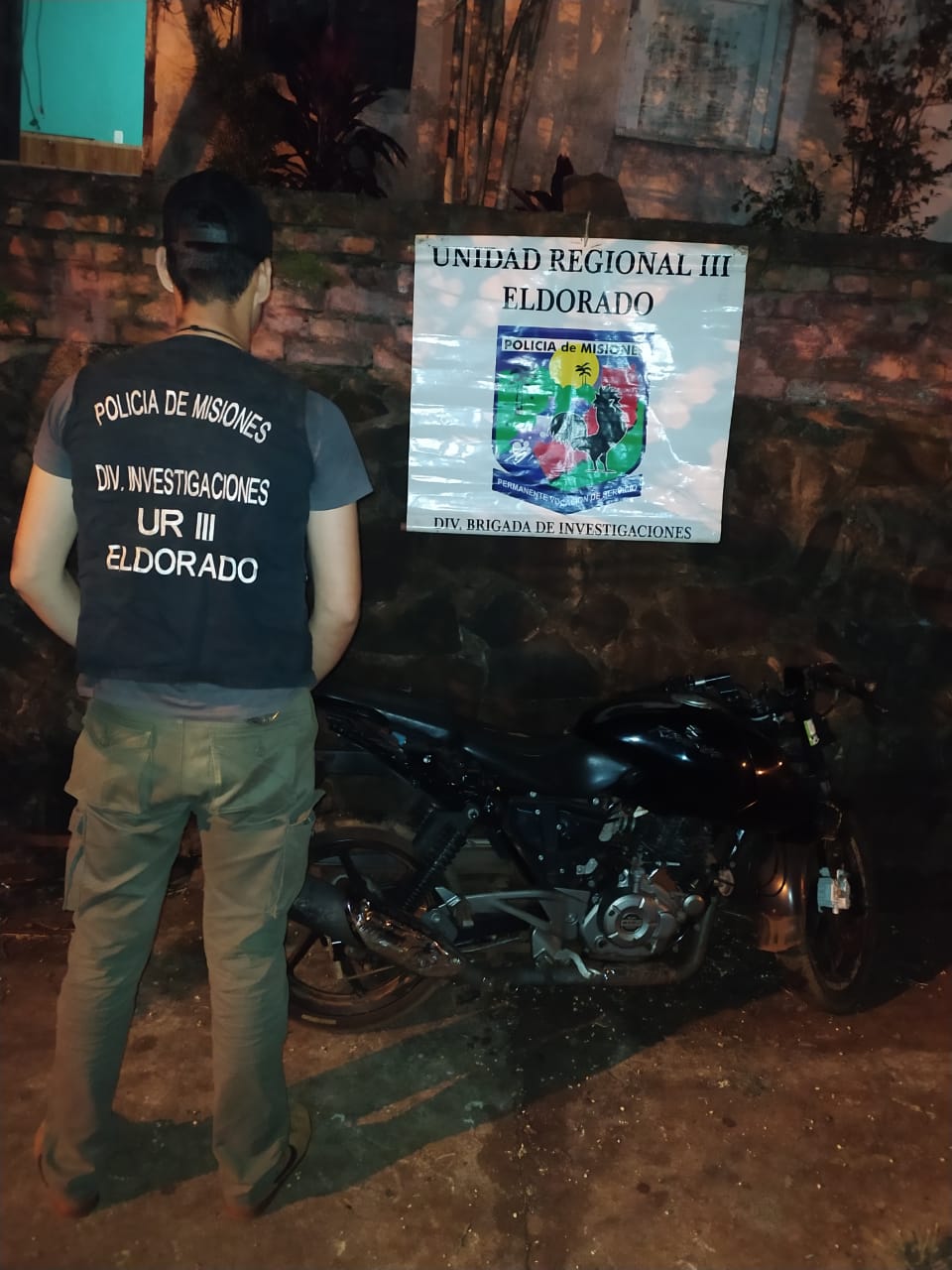 Recuperaron una motocicleta en Eldorado