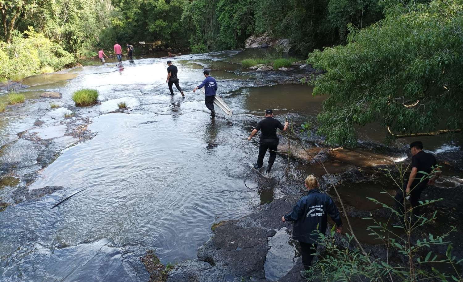 San Pedro: hallaron el cuerpo de un hombre en el arroyo Tacuruzú