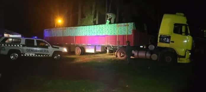 Interceptaron un camión con contrabando millonario de ajo
