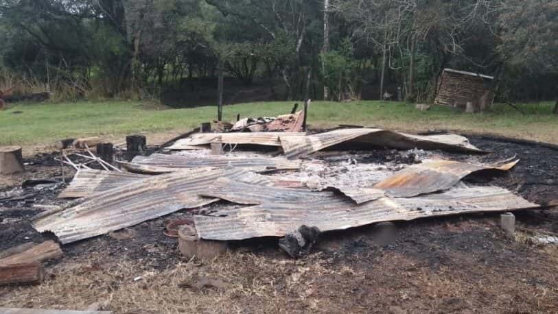 Puerto Esperanza: un hombre murió en un incendio domiciliario