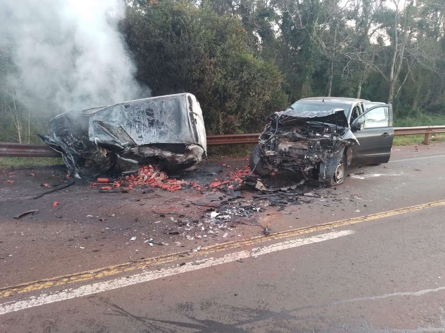Accidente fatal en Caraguatay con dos fallecidos