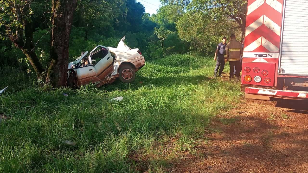 Dos fallecidos en un accidente en Santo Pipó