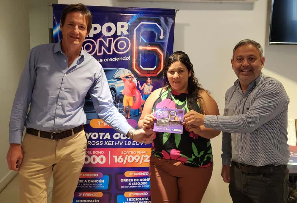 Ama de casa de Ruiz de Montoya ganó el premio principal del Deporbono 6