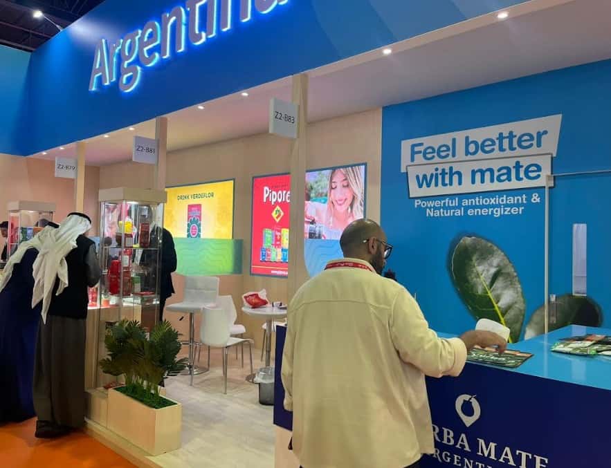 Yerba Mate: Argentina marca presencia en la muestra Gulfood en Dubai