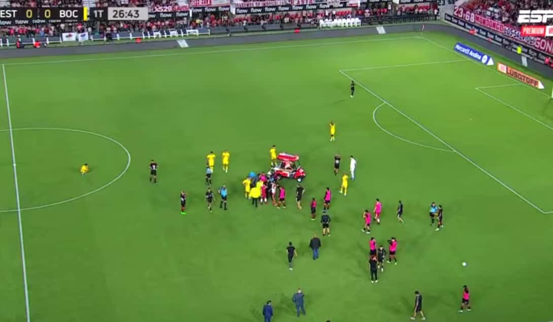 Se suspendió Estudiantes vs. Boca: se descompensó Javier Altamirano en pleno partido
