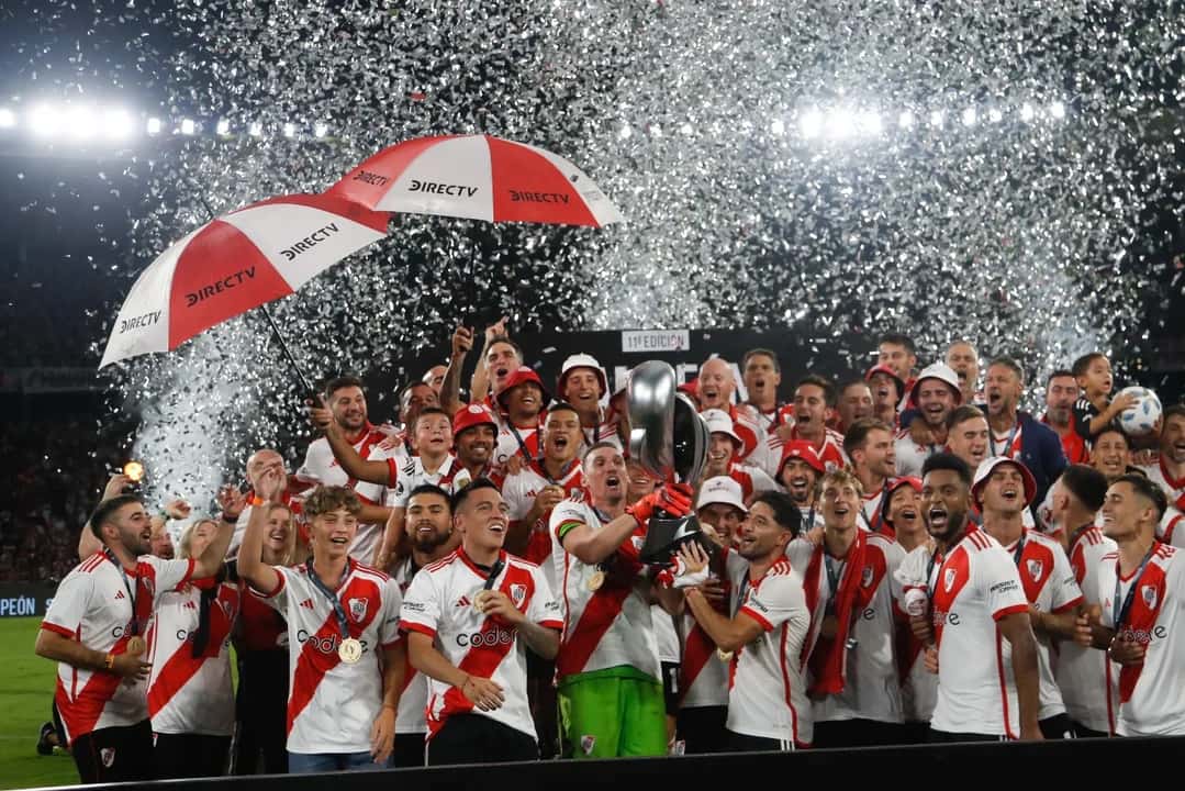 River campeón de la Supercopa Argentina: venció a Estudiantes de La Plata en un final apasionante