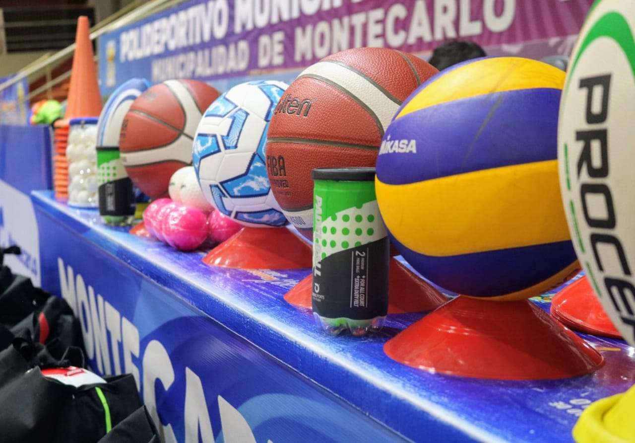 Fortaleciendo el deporte local: Inversión en las Escuelas Deportivas Municipales de Montecarlo