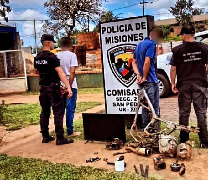 Misiones | Capturan a banda de robamotos que operaba en la zona norte