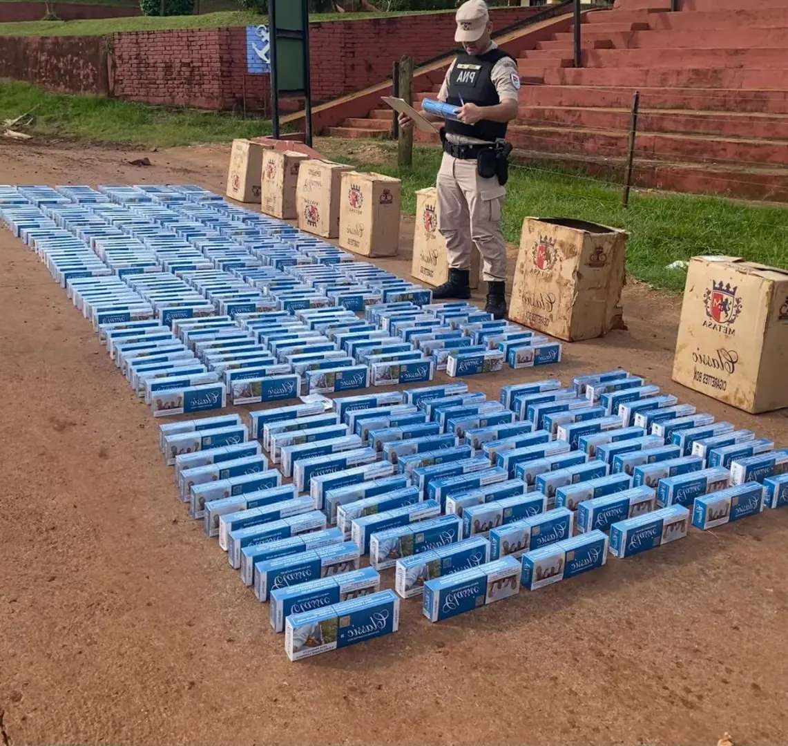 Eldorado | Secuestran 22.480 paquetes de cigarrillos de contrabando en dos procedimientos