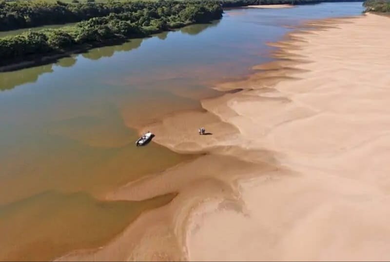 Es preocupante la bajante del Río Paraná