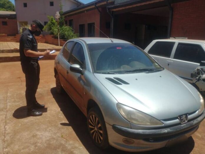 Recuperaron un automóvil en Garuhapé