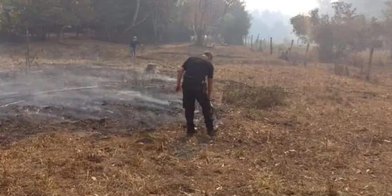 Bomberos sofocaron incendios en Jardín América y Puerto Rico
