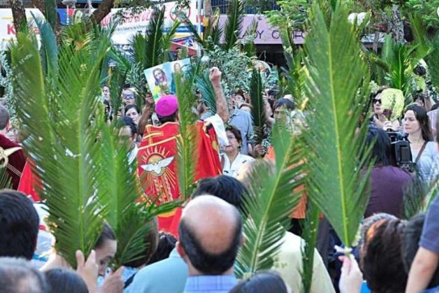 Con el Domingo de Ramos se inicia la Semana Santa