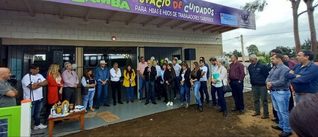 Se inauguró el primer Jardín de Cosecha en Andresito