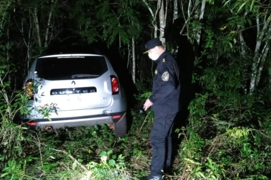 El Soberbio: hallaron camioneta robada a jubilados