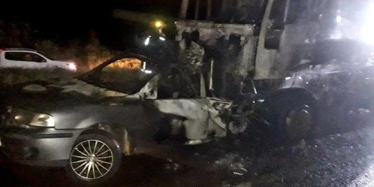 Santo Pipó: Un niño falleció en choque entre un camión y un coche