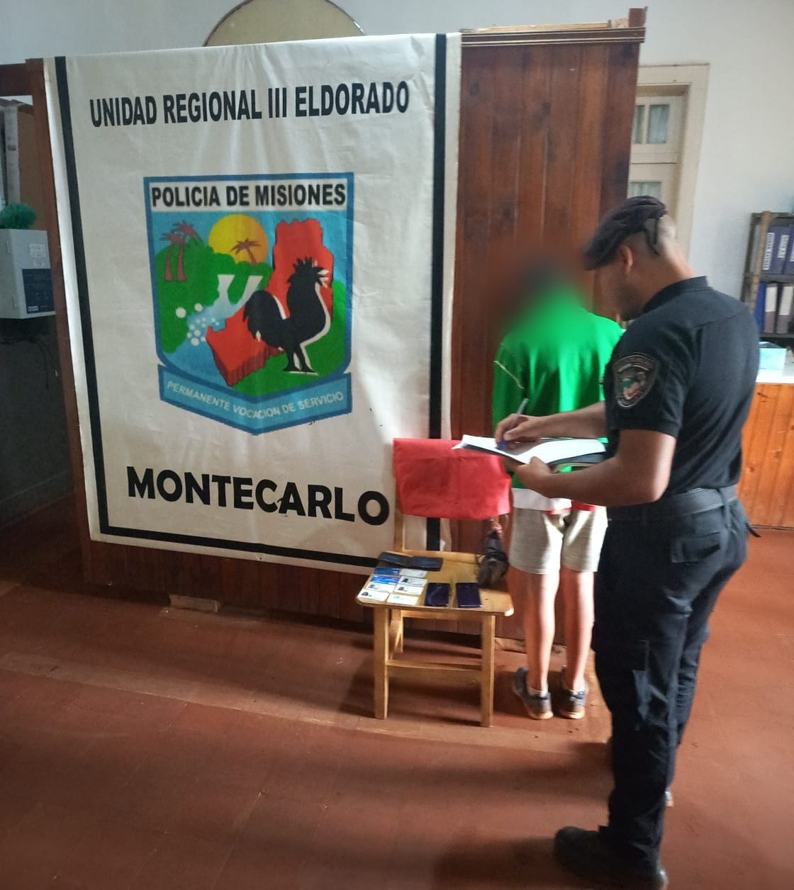 Montecarlo: Menor es detenido 3 veces en menos de tres días con objetos robados
