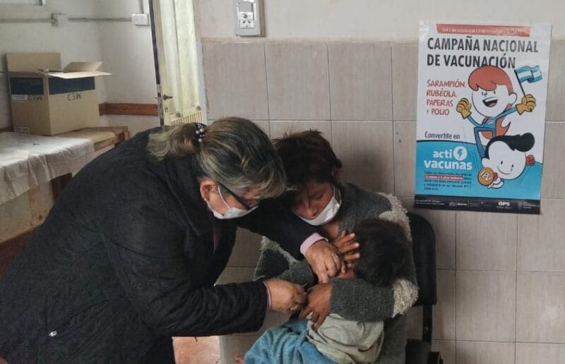 Comunidades Mbyá Guaraní: Campaña Nacional de Vacunación