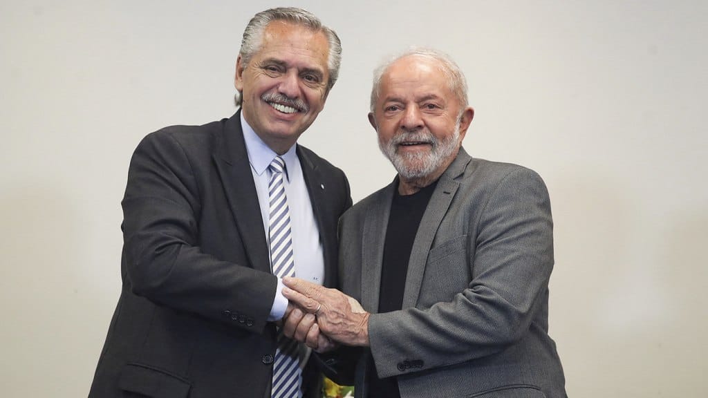 Alberto Fernandez con Lula Da Silva