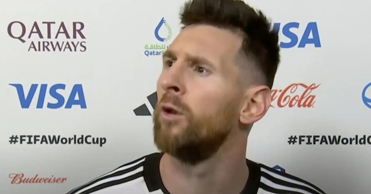 “¿Qué mirás, bobo? Andá para allá”: el enojo de Messi con un jugador de Holanda que se volvió viral