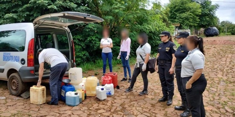 Iguazú: vendían combustible ilegal en su casa