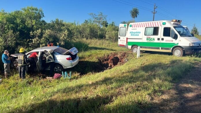 Santo Pipó: una mujer falleció tras el despiste de un vehículo en la ruta 12