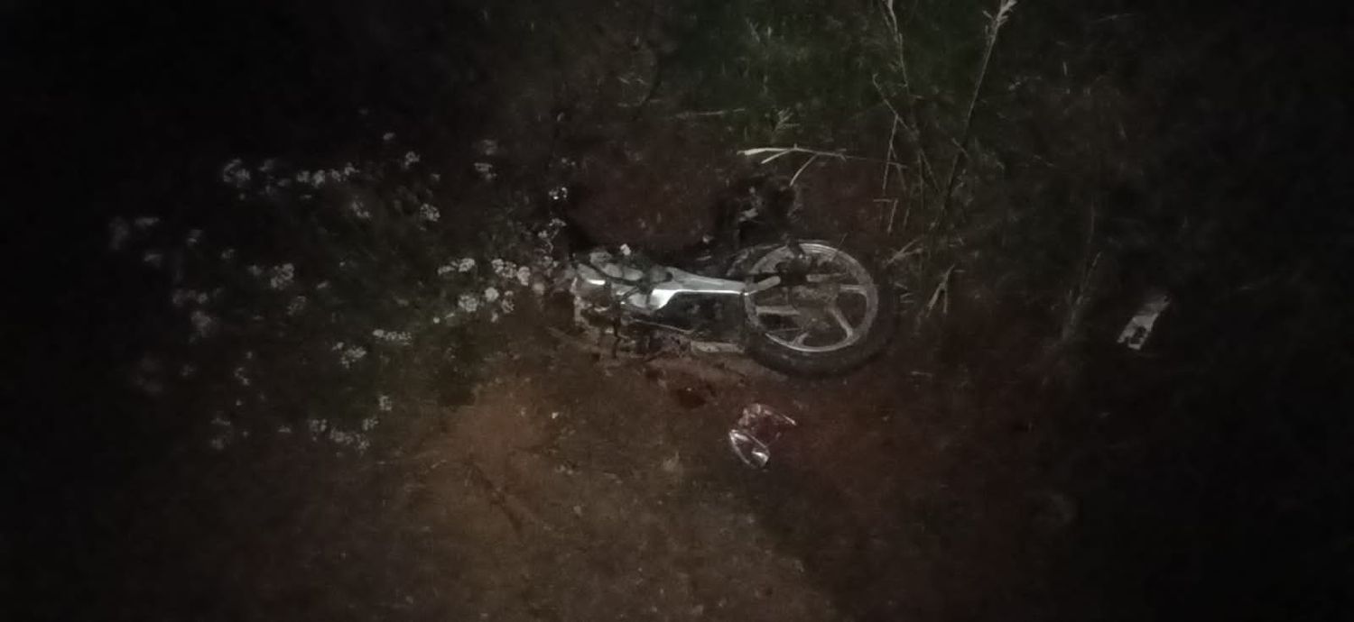 Motociclista murió tras un choque sobre la ruta 14