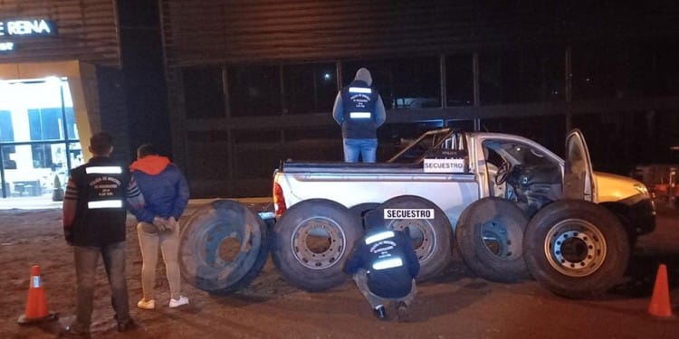 Aristóbulo del Valle: Recuperaron neumáticos robados valuados en más de 1,5 millones de pesos