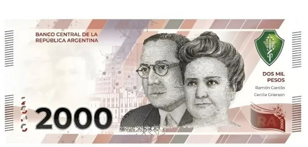 Nuevo billete de $ 2000.-