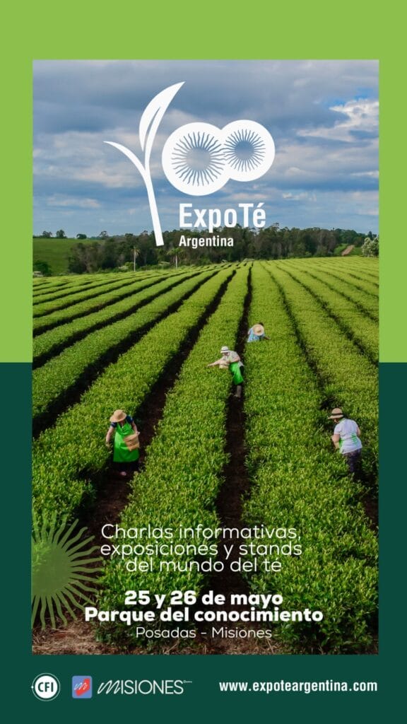 Posadas: Se viene la Expo Té Argentina del 25 al 27 de Mayo
