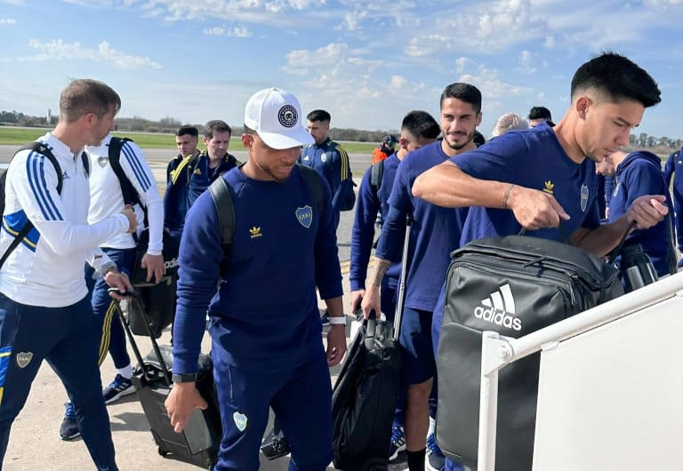 Boca viaja a Rio de Janeiro para la final de la Copa Libertadores