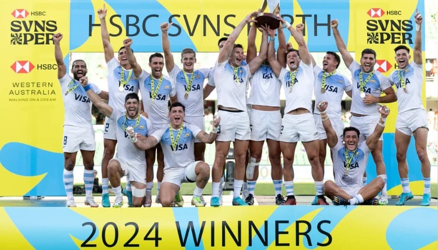 Rugby: Los Pumas 7 campeones al vencer a Australia por 31 a 5